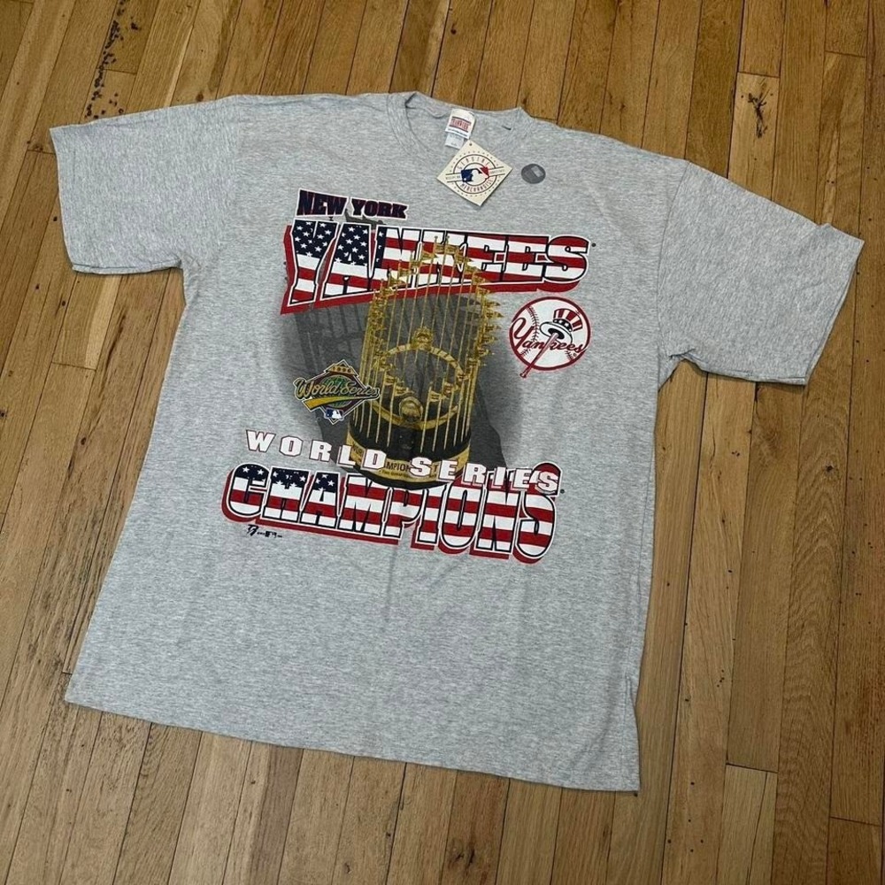 Vintage 1996‎ New York Yankees World Series Champions Tee NWT Size XL